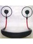 El Serbest USB Kişisel Fan - Taşınabilir El Mini LED Fan Kulaklık Tasarımı Boyun Bandı Dahili Gökkuşağı ve Beyaz Işık, 3 Hız, Sessiz, Şarj Edilebilir Spor Için Mükemmel (Yurt Dışından) 3