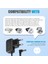 Dc 6V Evrensel Anahtar Güç Kaynağı Adaptörü Şarj Cihazı 500MA, 7120/U10L/8713 Ab Tak Için (Yurt Dışından) 5