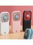 Taşınabilir Asılı Boyun Fanı USB Şarj Edilebilir Mini Katlanır Açık El Klima Seyahat Soğutucu Beyaz (Yurt Dışından) 5
