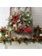 Декоративные Подарки,kırmızı Kamyon Noel Çelenk Ahşap Vintage Noel Çelenk Asılı Dekorlar, Sonbahar Hasat Için Sgiving 1 Adet (Yurt Dışından) 3