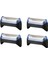 Braun 10B/20B/20S Için 4x Tıraş Makinesi/tıraş Makinesi Folyo ve Kesici Bıçak Değiştirme, Tıraş Makinesi Yedek Folyo + Kesici Bıçak (Yurt Dışından) 1