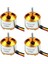 4 Adet 2212 2200KV Fırçasız Motor Montajlı 6t Dıy Rc Uçak Uçak ile Uyumlu Çok Helikopter Quadcopter Drone (Yurt Dışından) 2