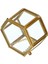 5x Cam Vintage Mücevher Kutusu Altın Geometrik Takı Ekran Organizatör Kutusu Ev Depolama Için Dekoratif Kutu (Küçük) (Yurt Dışından) 3