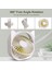 USB Masa Fanı, Ev ve Ofis Masası Için Taşınabilir Mini Fan 3 Hız 360° Dönüş (Yurt Dışından) 5