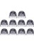Codos CP-6800 KP-3000 CP-5500 Için 10X Saç Kesme Makinesi Yedek Bıçak (Yurt Dışından) 1