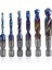 6 Adet Uç Seti Hss Kombinasyon Matkap Ucu Altıgen Saplı Matkap Bileşik Musluk Yumuşak Metal Alüminyum Plaka ile Uyumlu (Yurt Dışından) 1