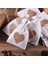 Çuval Bezi Çanta, 60 Paket 4x5.5 Inç Ipli Kalp Çuval Bezi Hediye Çantası Şeker Torbalar Keten Cepler Sevgililer Günü Noel Için (Yurt Dışından) 1