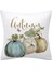 4 Set Sonbahar Kabak Atmak Yastık Kapakları Kare Güz Dekoratif Yastık Kılıfı Yastık Kanepe Örtüsü (18X18 Inç) (Yurt Dışından) 2
