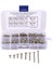800 Adet/takım M2 Vida Karbon Çelik Tahrik Tava Kafası Akıllı Vidalar Çeşitli Bağlantı Elemanı M2X4/5/6/8/10/12/16MM/20MM (Yurt Dışından) 1