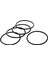 25 Adet 66MM x 60MM x 3mm Mekanik Siyah Kauçuk O Ring Yağ Keçesi Contaları (Yurt Dışından) 3