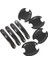 Karbon Fiber Araba Kapı Kolu Kapak Fincan Kase Trim Mk5 Golf Plus Golf 2006-2010 (Yurt Dışından) 1