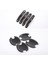 Karbon Fiber Araba Kapı Kolu Kapak Fincan Kase Trim Mk5 Golf Plus Golf 2006-2010 (Yurt Dışından) 2