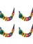 4x Kağıt Garland Süslemeleri, Meksika Banner Hibiscus Garland Çiçek Banner Tropikal Kağıt Çiçekler Parti Süslemeleri (Yurt Dışından) 1