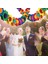 4x Kağıt Garland Süslemeleri, Meksika Banner Hibiscus Garland Çiçek Banner Tropikal Kağıt Çiçekler Parti Süslemeleri (Yurt Dışından) 4