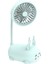 Ev Ofis Yatak Odası Atölye Yatakhanesi Için USB Fan Ayar Masası Masası (Mavi) (Yurt Dışından) 2