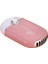 Mini USB Fan Dahili Lityum Pil Klima Şarj Edilebilir Kirpik (Pembe) (Yurt Dışından) 1