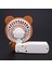 El Mini Fan Karikatür Hayvan Ayı USB Katlanabilir Taşınabilir Şarj Edilebilir Fan (Kırmızı) (Yurt Dışından) 4