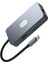 6'sı 1 Arada USB C Hub USB 3.2 Tip C Hub Gigabit+USB3.2(10Gbps)+4K/60Hz HD+PD100W Hızlı Şarj Dizüstü Bilgisayar Bağlantı Istasyonu (Yurt Dışından) 1