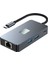 6'sı 1 Arada USB C Hub USB 3.2 Tip C Hub Gigabit+USB3.2(10Gbps)+4K/60Hz HD+PD100W Hızlı Şarj Dizüstü Bilgisayar Bağlantı Istasyonu (Yurt Dışından) 3