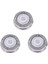 3000, 2000, 1000 ve S738 Tıraş Makinesi Serisi Için 3pack SH30 Yedek Başlıklar, Dayanıklı Keskin Bıçaklarla (Yurt Dışından) 1
