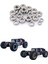 28 Adet Metal Çelik Bilyalı Rulman 8109 -07 DBX07 Ex-07 EX07 1/7 Rc Araba Yükseltme Parçaları Yedek Aksesuarlar (Yurt Dışından) 5