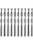 10X 1/8 Inç 3.175MM Karbür Cnc Çift Iki Flüt Spiral Uçları End Mill Yönlendirici 22MM (Yurt Dışından) 1
