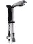 1pc Eva Kolu 5 Bölümlü Yürüyüş Direkleri Katlanır Trekking Direkleri Nordic Yürüyüş Çubukları, Siyah 95-110CM (Yurt Dışından) 1