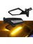 Utv Dikiz Aynası LED Dönüş Sinyali Işık Yan Aynalar Can Am X3 R Max Commander 715002898 2017-2020 ile Uyumlu (Yurt Dışından) 4
