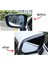 Sienna XL40 2021 2022 ile Uyumlu Karbon Fiber Araba Dikiz Aynası Yağmur Kaş Kapağı Trim Dekoratif Çerçeve Aksesuarları (Yurt Dışından) 3