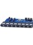 Gigabit Ethernet Fiber Anahtar Medya Dönüştürücü 8 Fiber Bağlantı Noktası 2 RJ45 Fiber Bağlantı Noktası Optik Alıcı-Verici 20KM Sc Tek Mod(A) (Yurt Dışından) 1