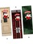 Noel Isim Plakası Kapı Asılı Askılar Süslemeleri Için Peluş Bebek Şömine Dekor Karşılama Kapı Burcu Kış Çelenk (Yurt Dışından) 5