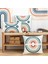 Püsküllü Minder Örtüsü 45X45 cm Yastık Dekoratif Yastık Kılıfı Kapakları Kare Ev Boho Dekor Makrome Yastık Kılıfı-C (Yurt Dışından) 3