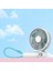 Yaz Taşınabilir Mini Fan 3 Hız Ayarlanabilir Fanlar USB Şarj Edilebilir Masa El Klima Soğutucu (Yurt Dışından) 3