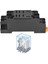 12V Dc Bobin Güç Rölesi Dpdt LY2NJ HH62P-L JQX-13F 10A, PTF08A Soket Tabanlı (Yurt Dışından) 3