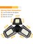 LED Garaj Lambası 40W Deforme Edilebilir Işık Yüksek Ayarlanabilir Açı Atölye Endüstriyel Lamba Için LED Işık (Sıcak Beyaz) (Yurt Dışından) 4