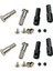 2x Wpl D12 1/10 Rc Araba Yükseltme Parçaları Metal 5mm Ön Tekerlek Göbeği Altıgen Adaptör Birleştirici ve Arka Aks Mili Adaptörü, B (Yurt Dışından) 1