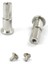 2x Wpl D12 1/10 Rc Araba Yükseltme Parçaları Metal 5mm Ön Tekerlek Göbeği Altıgen Adaptör Birleştirici ve Arka Aks Mili Adaptörü, B (Yurt Dışından) 2
