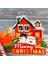 Декоративные Подарки,parti Kahve Evi Için Noel Advent Takvimi, Noel Sloganı Süsleri Noel Baba Ren Geyiği Kardan Adam Mutlu (Yurt Dışından) 4