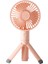 Kat El Elektrikli Mini Fan USB Şarj Edilebilir Taşınabilir Küçük Soğutucu Ev Ofis Masaüstü 3 Hız, Pembe (Yurt Dışından) 5