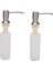 Mutfak Lavabo Için 2 Paket Sabunluk Ankastre Tasarım Lavabo Sabunluk, Şişeli Mutfak Sabunu Pompası (300ML) (Yurt Dışından) 1
