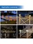 4x Güneş Direk Başlığı Işıkları 2 Aydınlatma Modu LED Güverte Çit Başlığı Işıkları 4x4 Ahşap Direkler Için Bahçe Dekorasyon Sıcak Beyaz (Yurt Dışından) 2