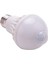 2x E27 LED Ampul Işık Hareket Sensörü Işık LED Pır Hareket Sensörü Lamba Küre Ampul Işık Lambası, 5 W (Yurt Dışından) 5