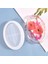 Diy Kristal Tutkal Kalıp El Yapımı Ayna Pratik Oval Sabun Saklama Kutusu Silikon Kalıp (Yurt Dışından) 5