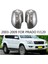 4runner Prado 2700 FJ120 2003-2009 ile Uyumlu Krom Araba LED Yan Ayna Kapağı Yan Ayna Kapağı Dış Aksesuarlar (Yurt Dışından) 3