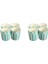 Торт В ФОРМЕ,100 x Cupcake Sarıcı Kağıt Kek Kutusu Pişirme Bardakları Astar Muffin Tatlı Kek Kapları, Mavi Çizgili (Yurt Dışından) 1
