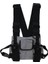 Erkekler ve Kadınlar Hip-Hop Gelgit Marka Yelek Çok Fonksiyonlu Fonksiyonel Göğüs Çantası Takım Yelek Sırt Çantası Gri (Yurt Dışından) 1