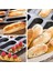 Торт В Форме,2x 12 Delik Silikon Baget Tava Yapışmaz Delikli Fransız Ekmek Tava Formları, Hot Dog Kalıpları (Yurt Dışından) 3