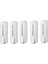 5x Sabunluk Duvara Montaj, 350 ml El Sıvı Şampuan Duş Jeli Dispenseri Banyo Mutfak Ofis Beyaz (Yurt Dışından) 1