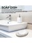 Banyo Aksesuar Seti, 5 Parça Banyo Takımı, Banyo Seti Koleksiyonu Mermer Desenli Sabunluk Pompası, Diş Fırçalığı, Sabunluk (Yurt Dışından) 5
