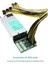 Многоцелевые Наборы,20 Adet 6 Pin Pcı-E - 8 Pin (6 + 2) Pcı-E (Erkek - Erkek) Gpu Güç Kablosu 50 cm Grafik Kartları Için Sunucu Kesme Panosu (Yurt Dışından) 4